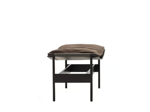 ROLF BENZ 565 JACK - Leather footstool _ Rolf Benz